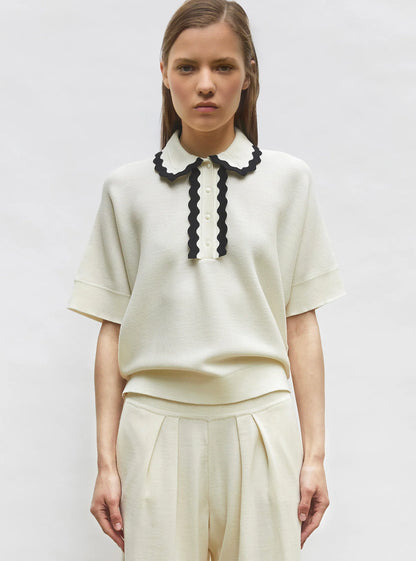 Pullover Duc Natural-Deep-Black