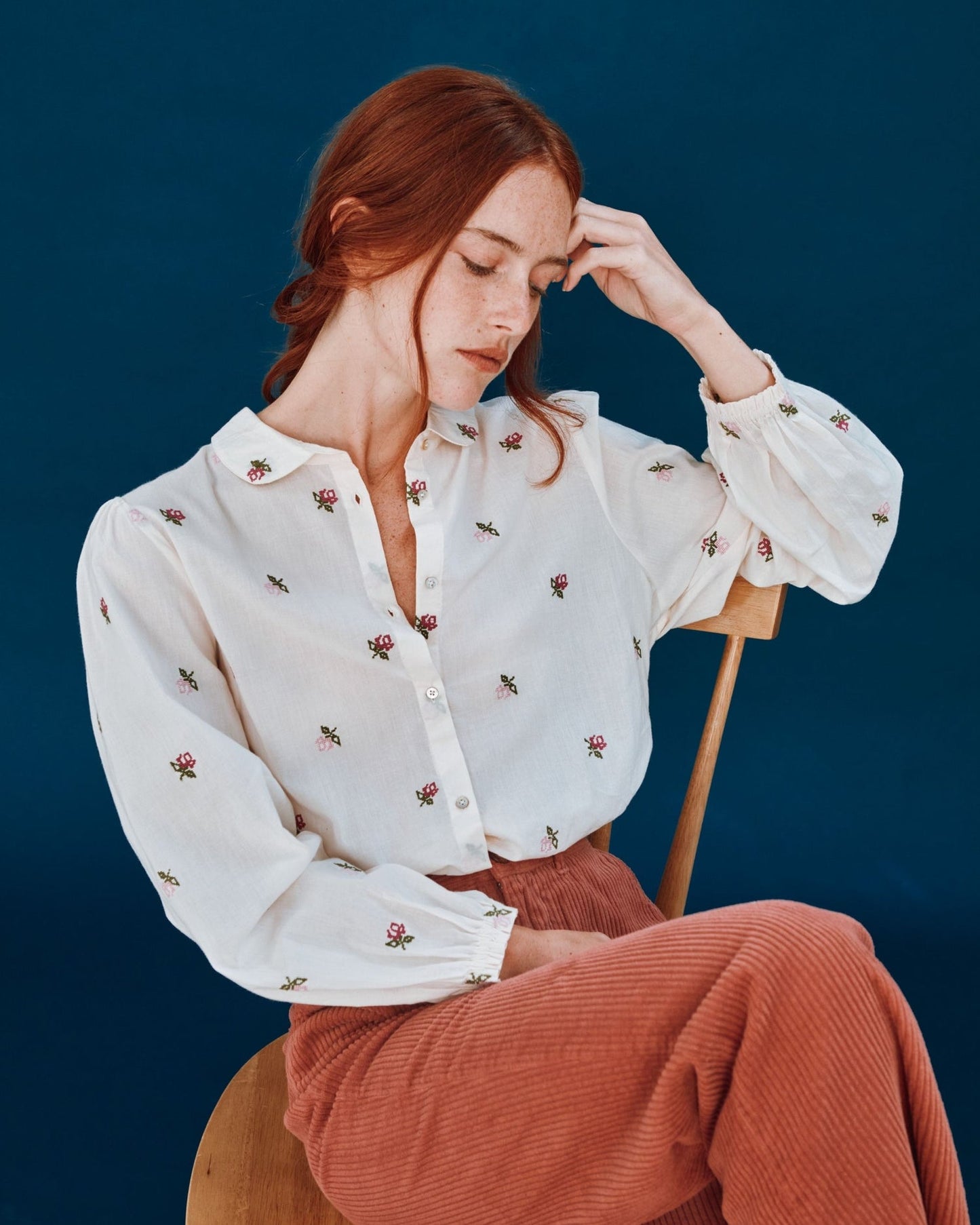 Shirt Ida-calypso Creme