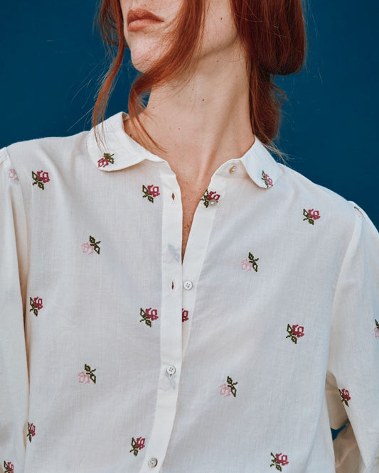 Shirt Ida-calypso Creme