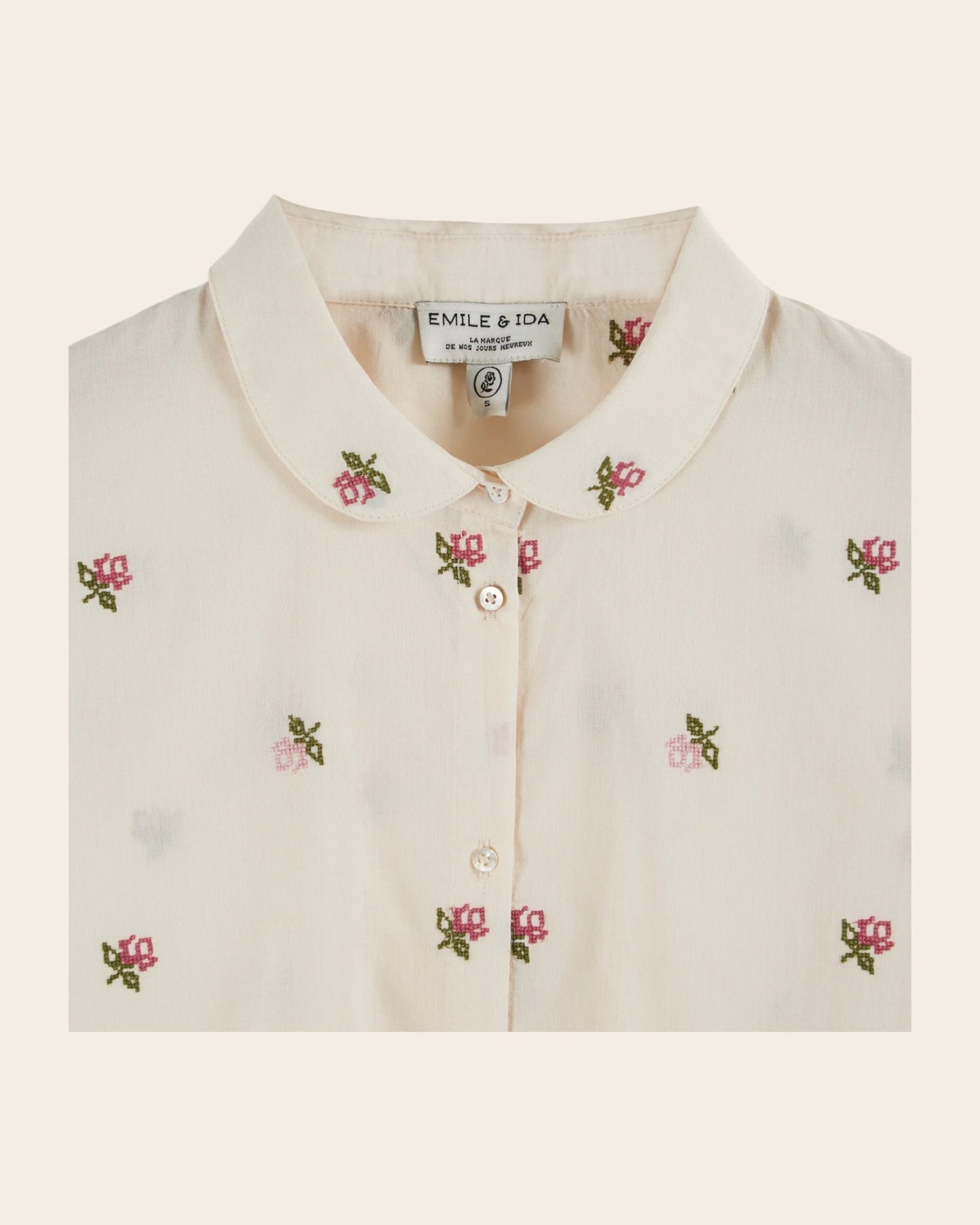 Shirt Ida-calypso Creme