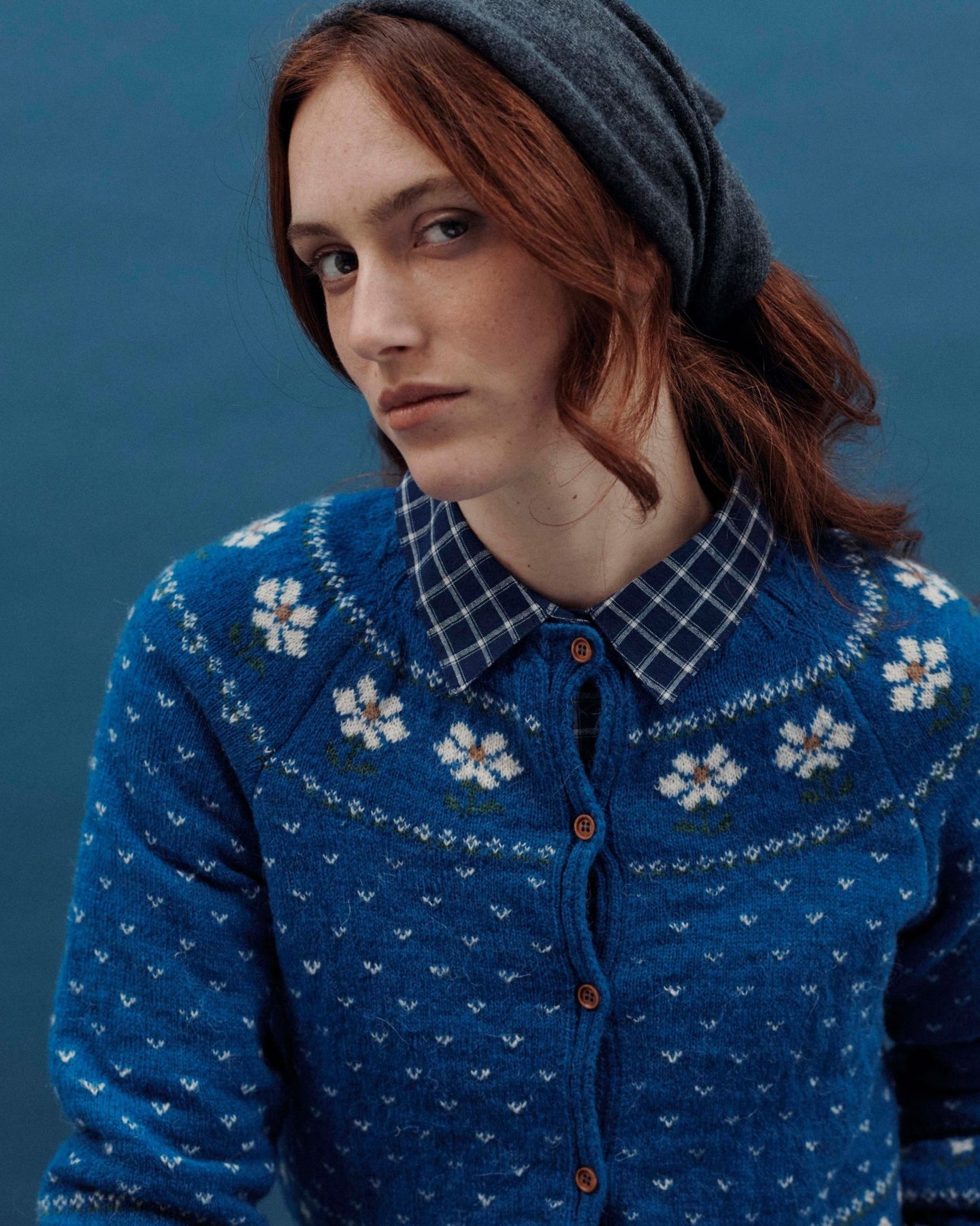 Cardigan Ida-camomille Royal