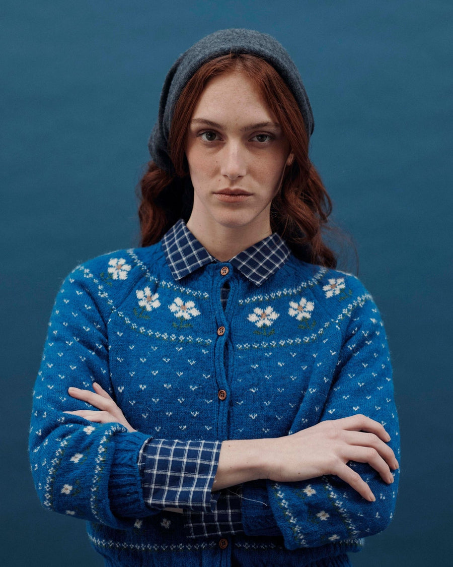 Cardigan Ida-camomille Royal