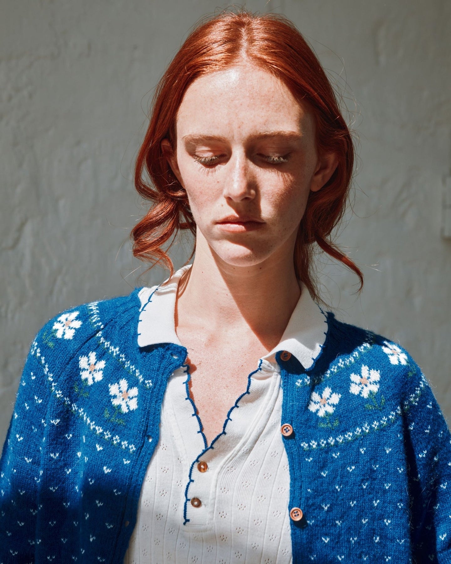 Cardigan Ida-camomille Royal