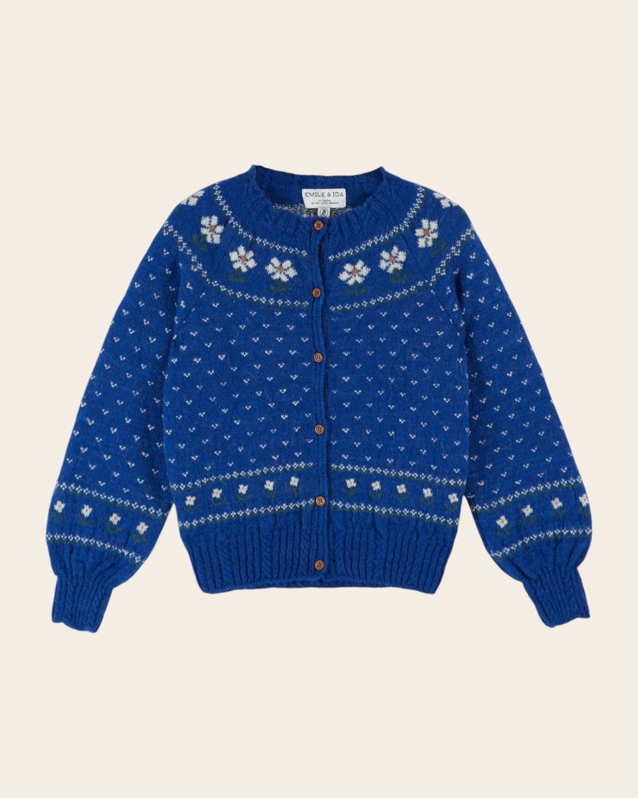 Cardigan Ida-camomille Royal