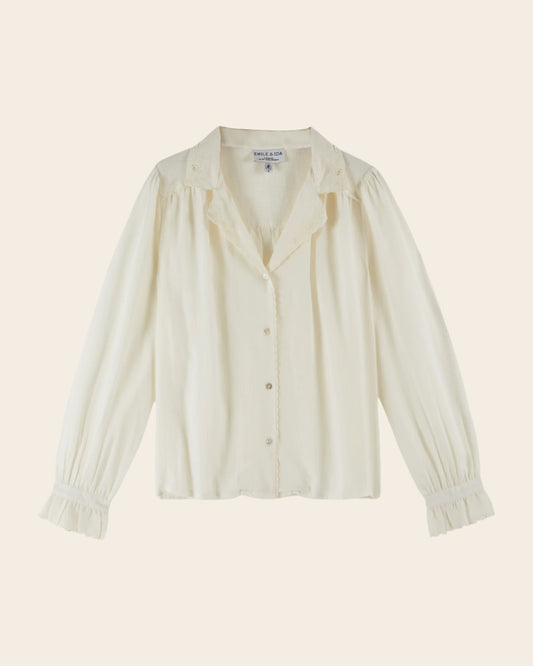 Shirt Ida-capucine Creme