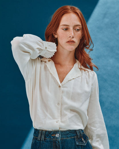 Shirt Ida-capucine Creme