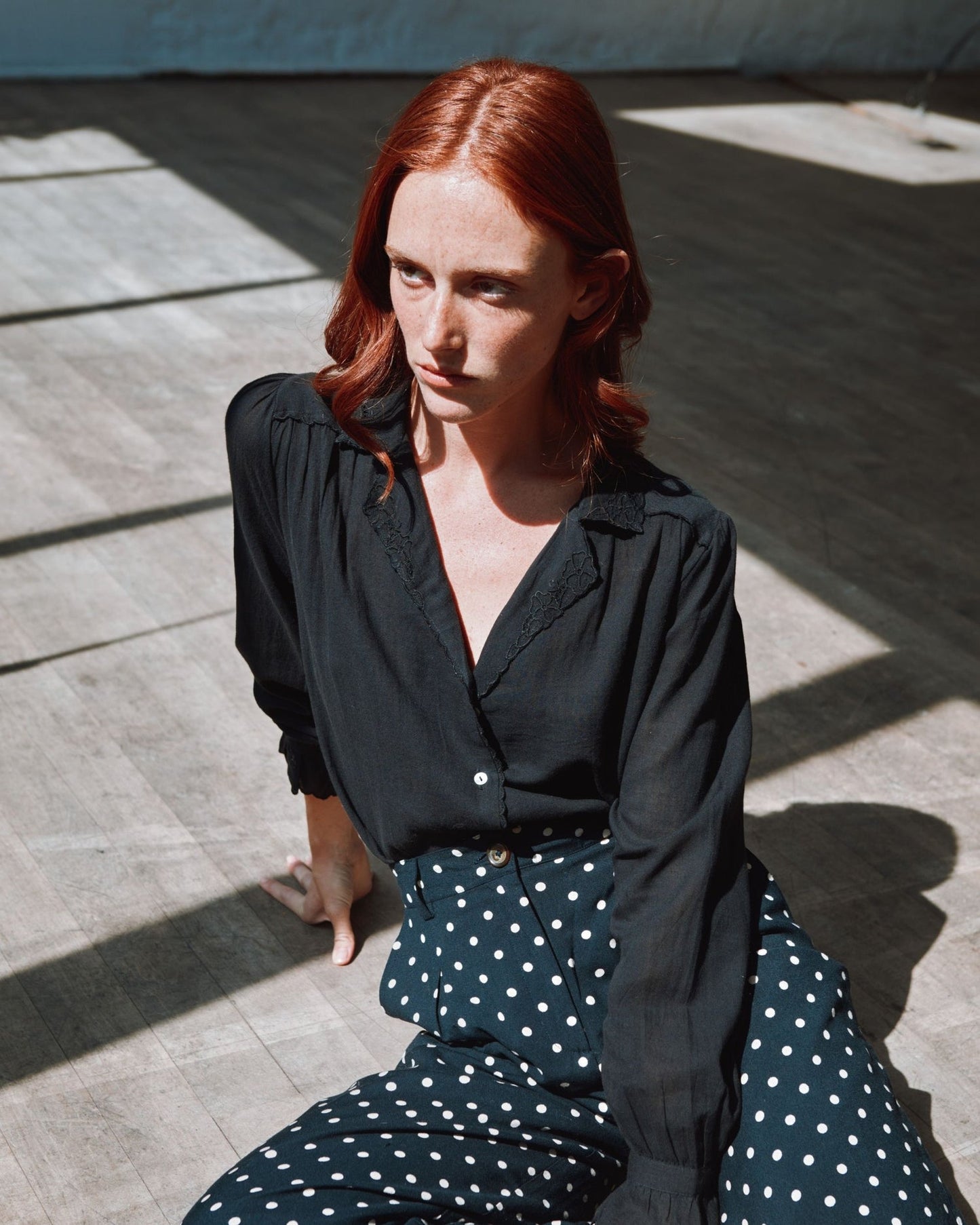 Shirt Ida-capucine Noir