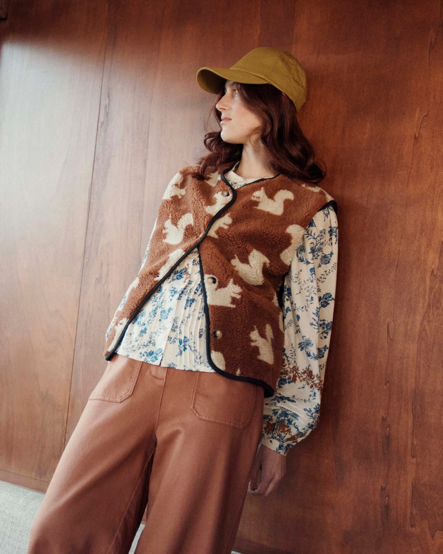 Gilet Ida-cassis Ecureuil