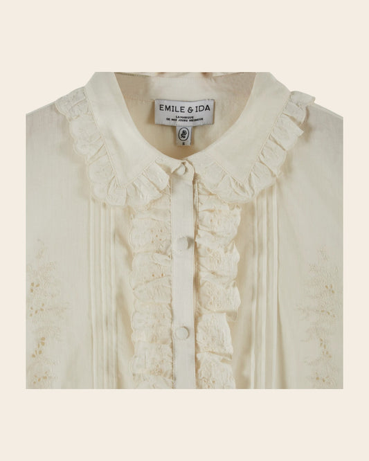 Shirt Ida-charline Creme