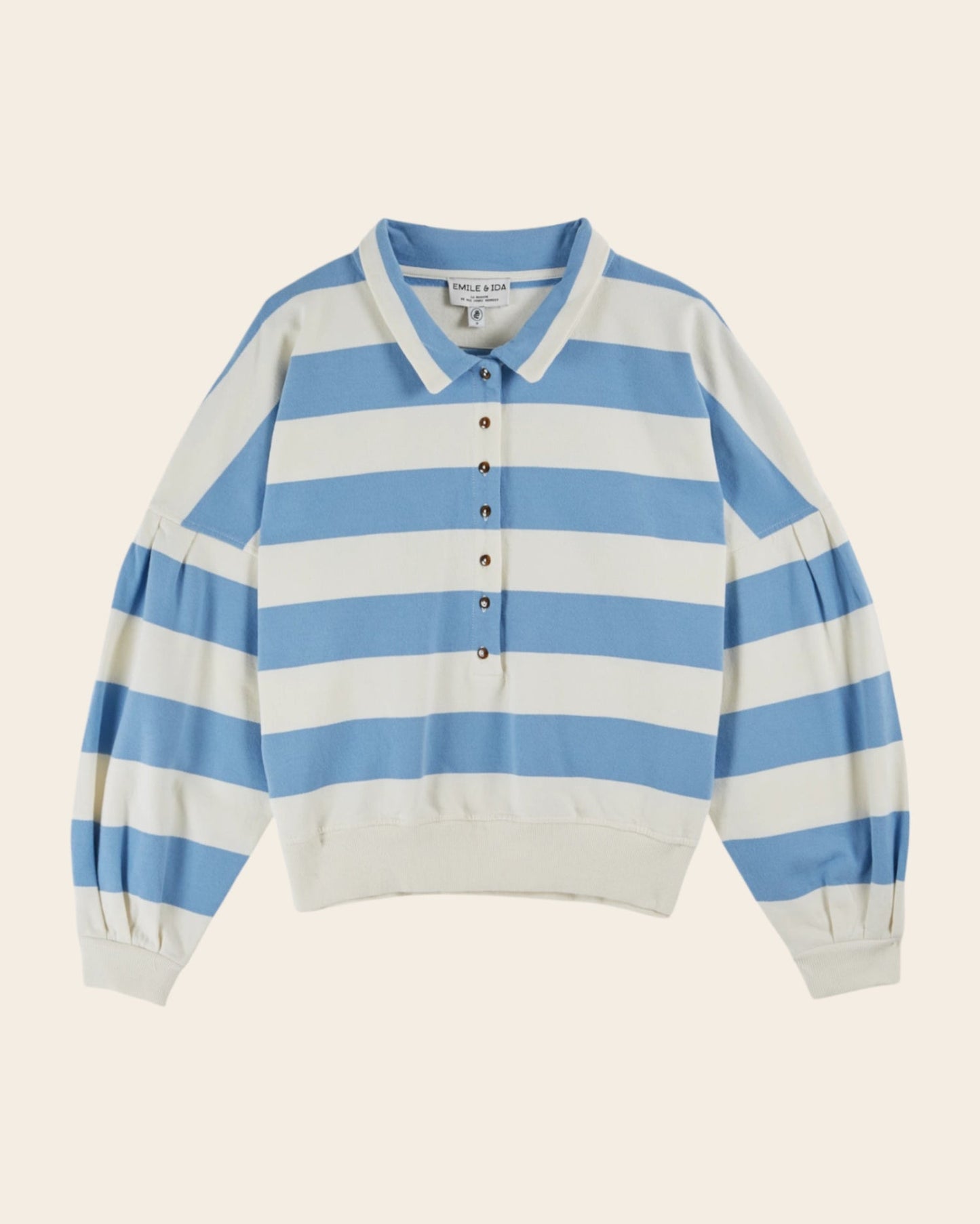 Sweatshirt Ida-clement Ecru-Banquise