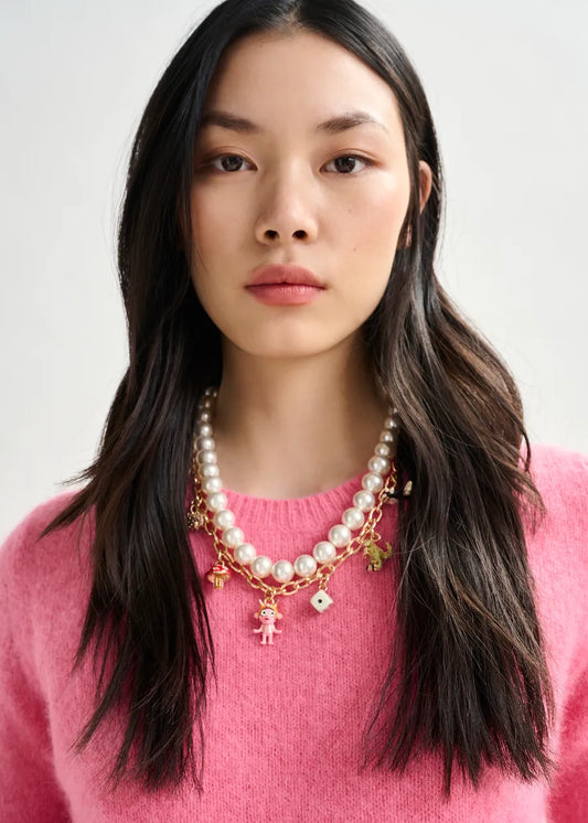 Necklace Imany Gold Combo1-Gold