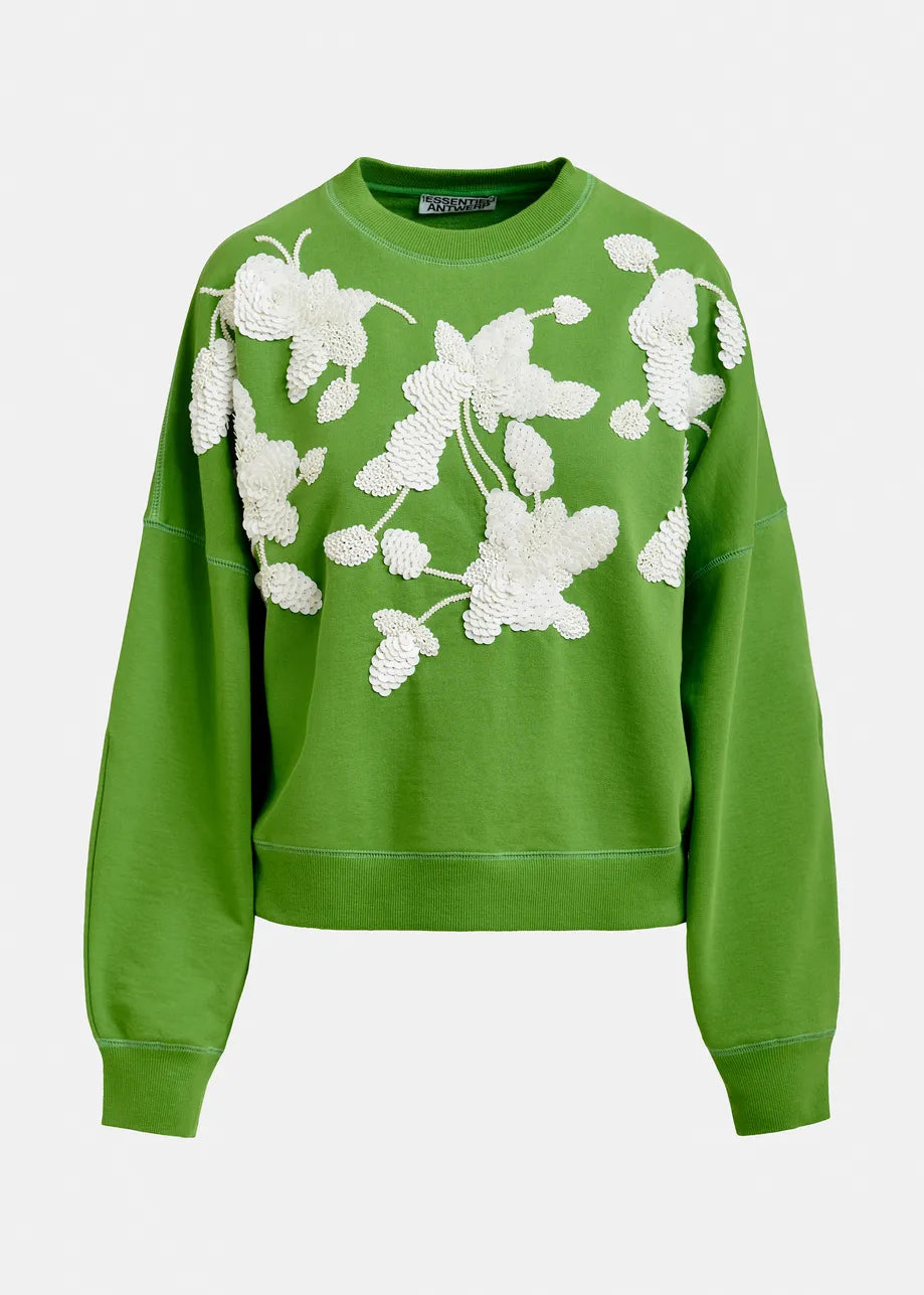 Sweatshirt Jaga Spirulina-Green