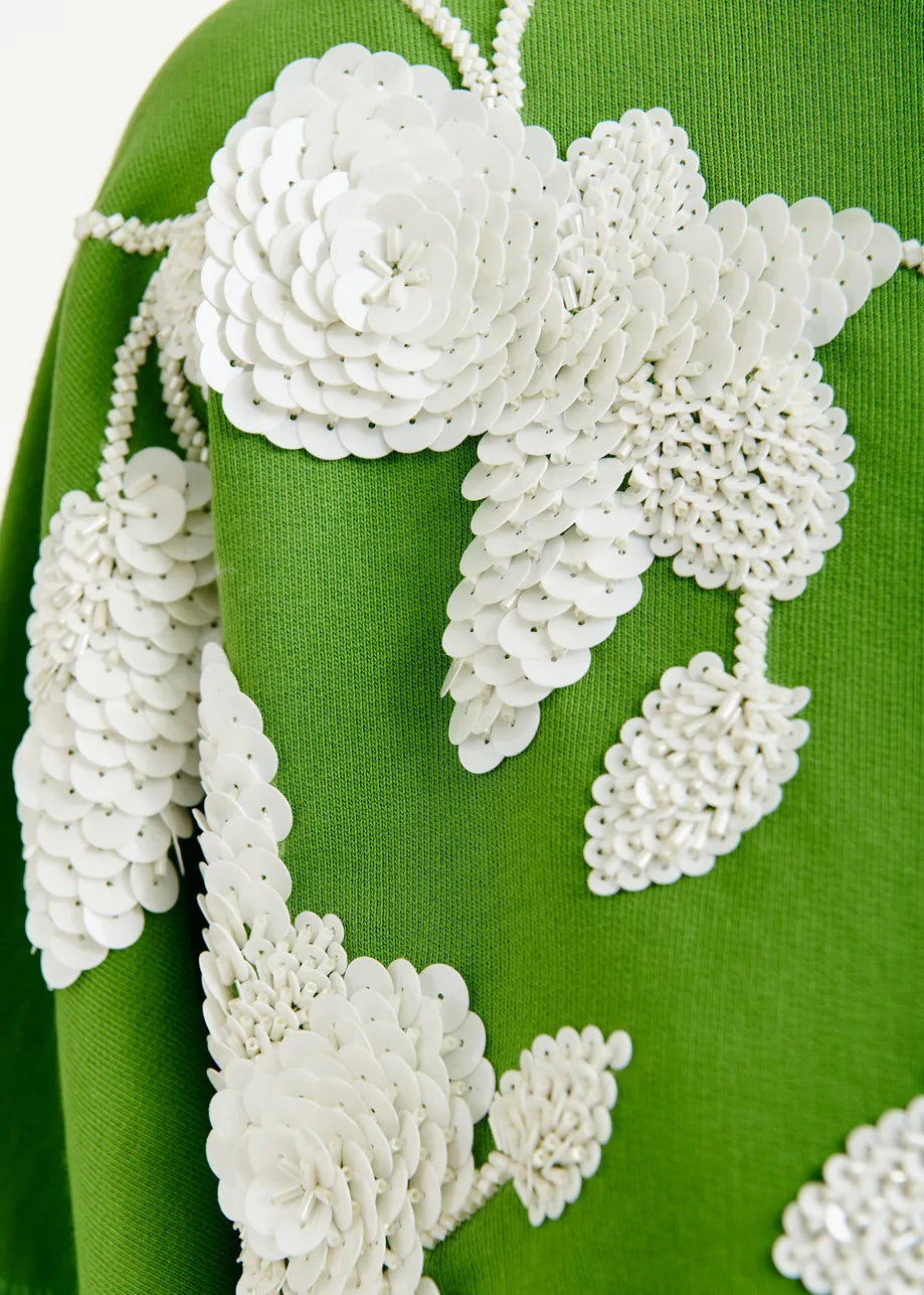 Sweatshirt Jaga Spirulina-Green