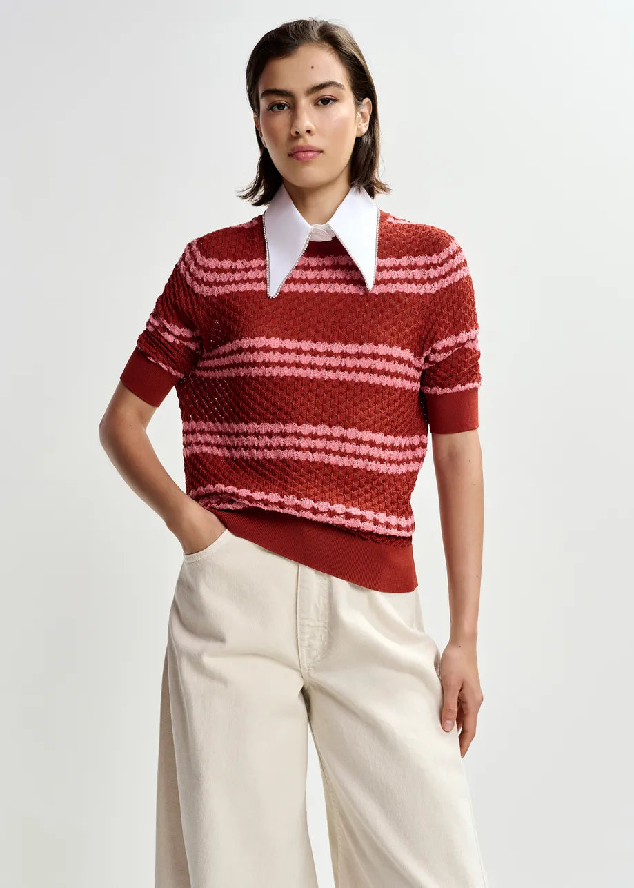 Pullover Jantasy Burned-Red