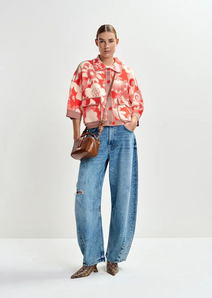 Cardigan Joly Orange-Brulee