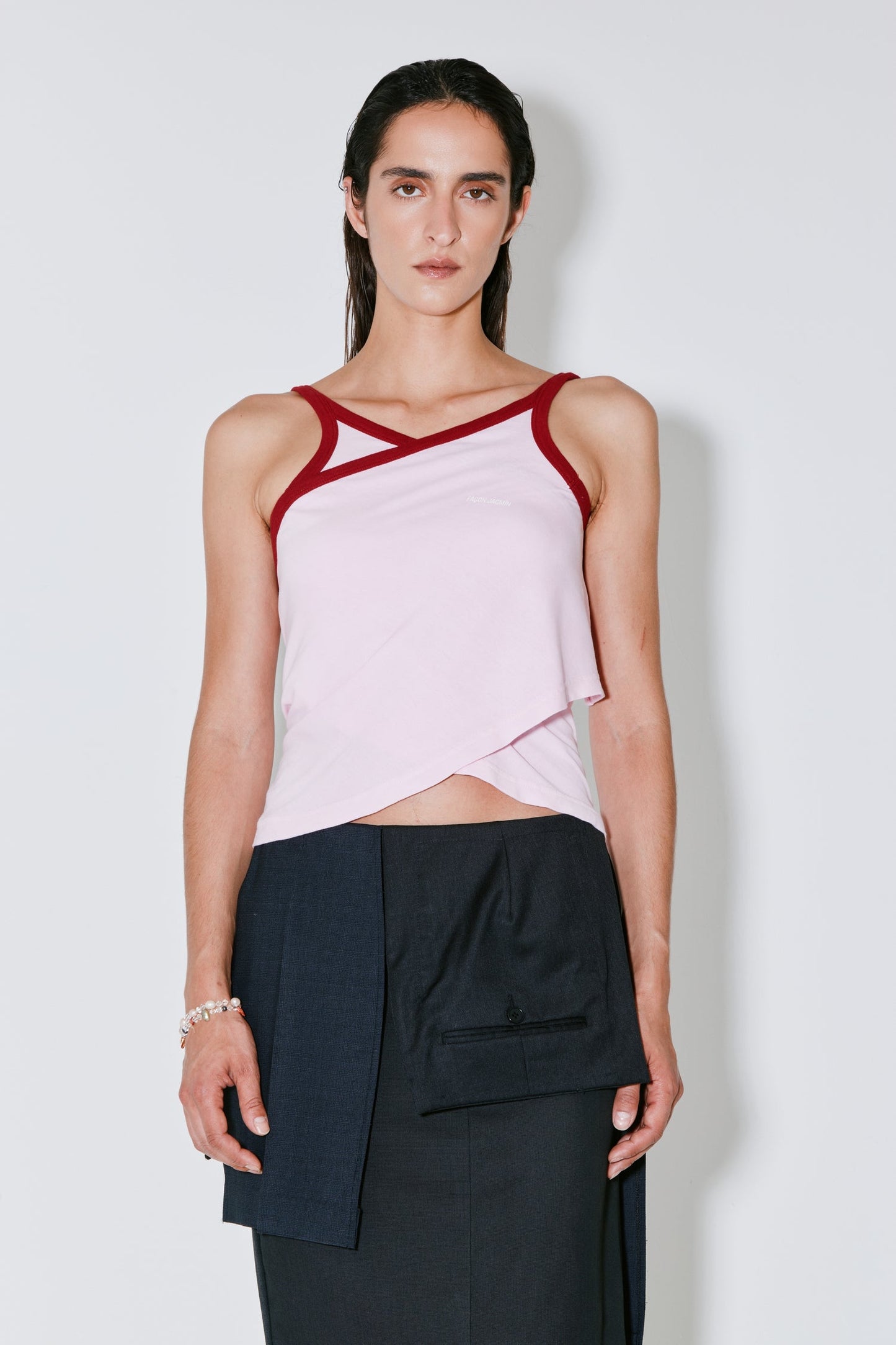 Tank Timothee Light-Pink-Red