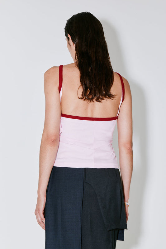 Tank Timothee Light-Pink-Red