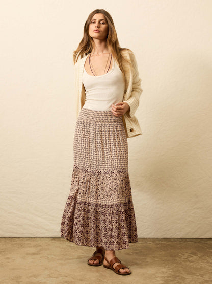 Skirt Wbf2516 Sunrise-Azulejos-Mix