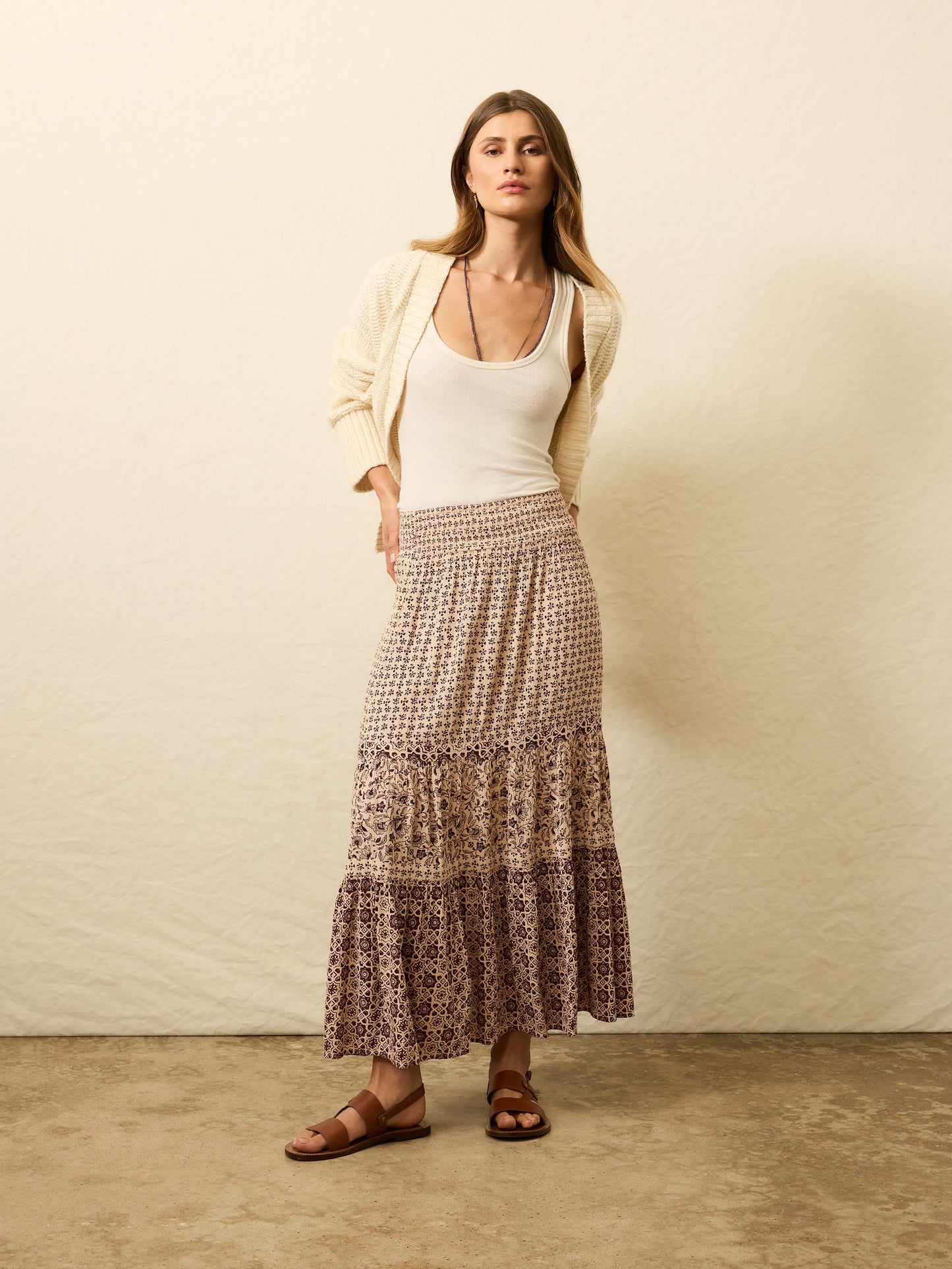 Skirt Wbf2516 Sunrise-Azulejos-Mix