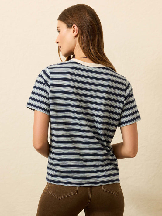 Tshirt Wks2516 Harbor-Haze-Stripe
