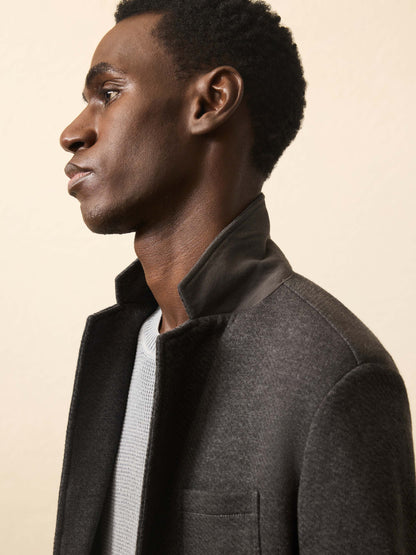 Jacket Wos2507 Black-Sky-Melange