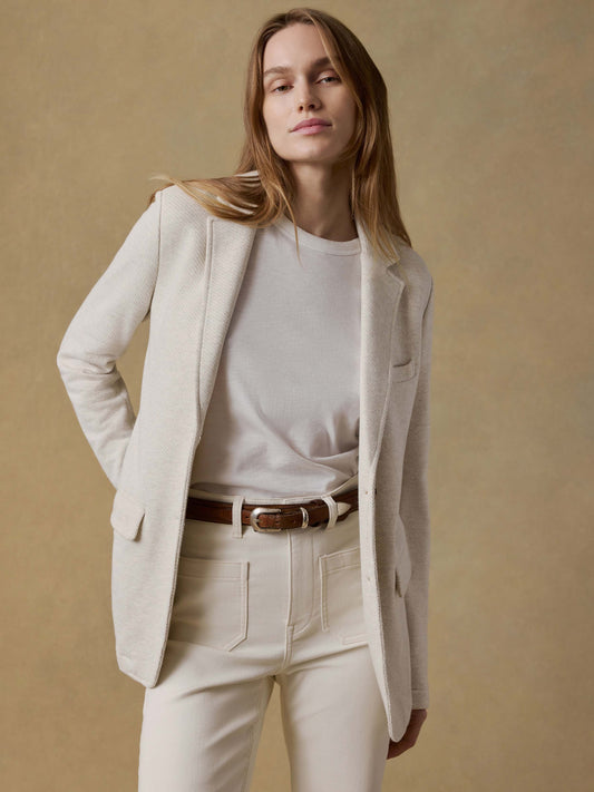 Jacket Wos2507 Light-Oatmeal-Melang