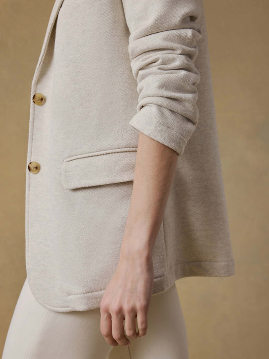 Jacket Wos2507 Light-Oatmeal-Melang