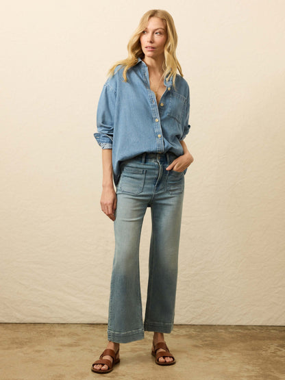 Denim Shirt Wwf2403 Glacier-Bay-Wash