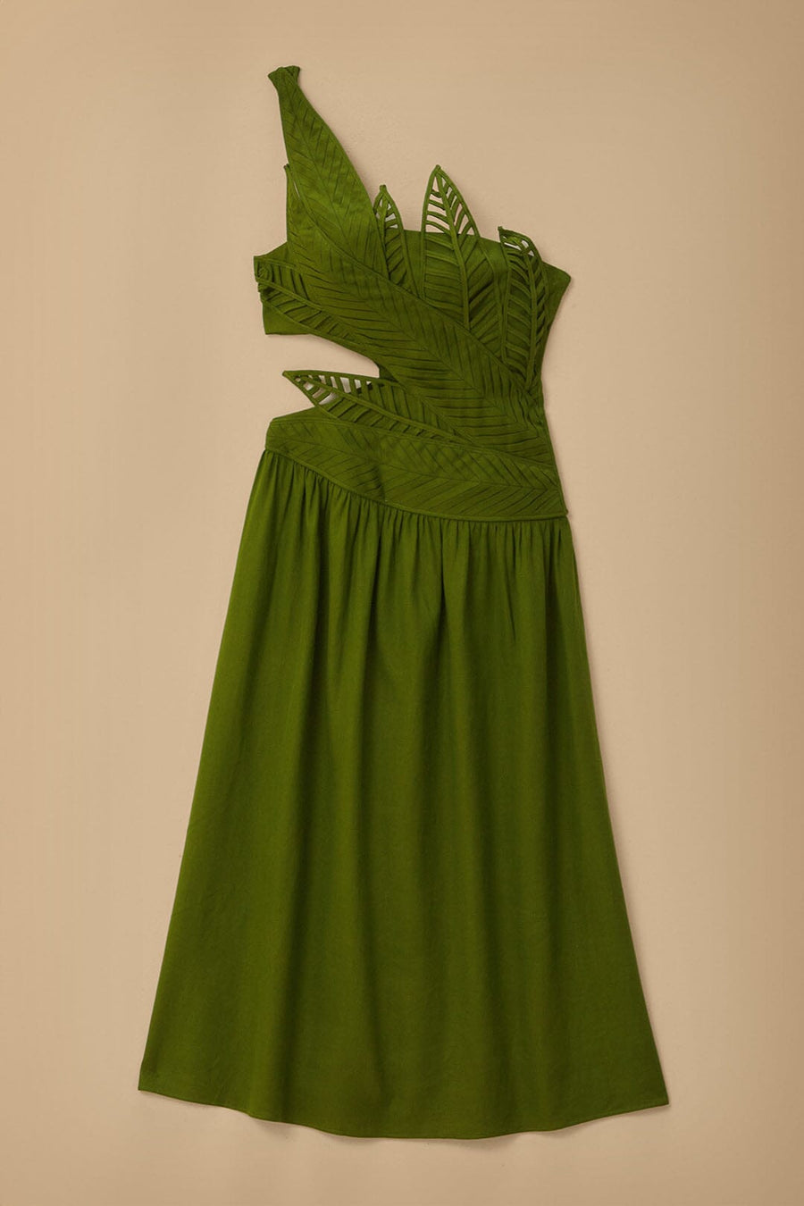 Dress  Leaves 318093 Green