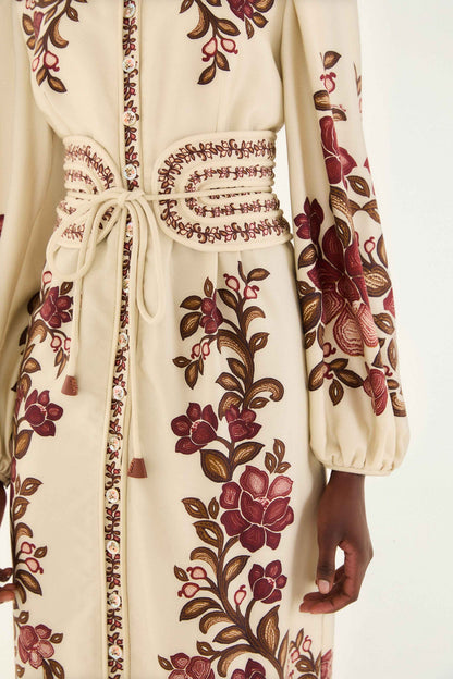 Dress 342682 Renata-Floral-Sand