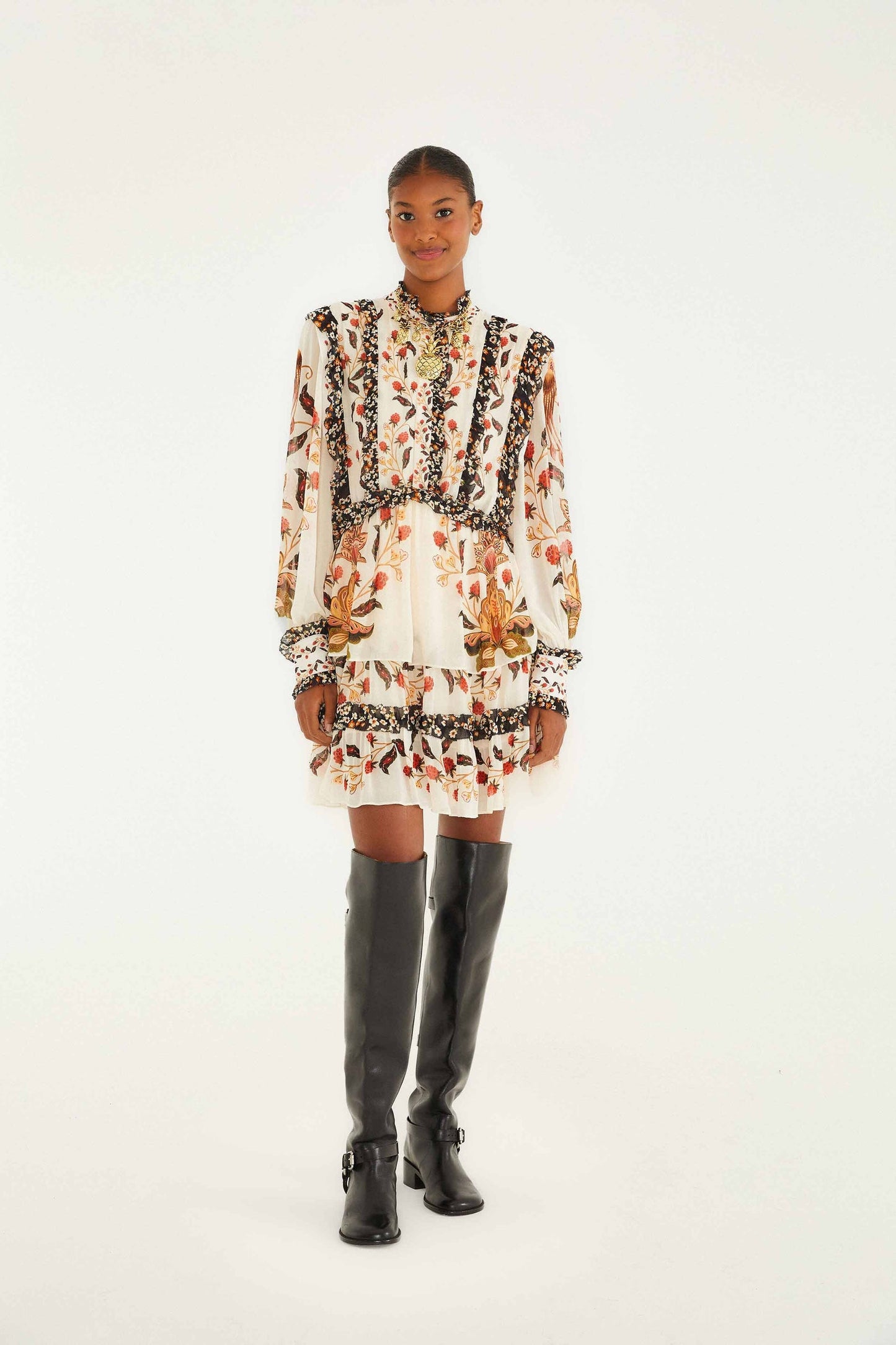 Dress 346118 Berry-Garden-Cream