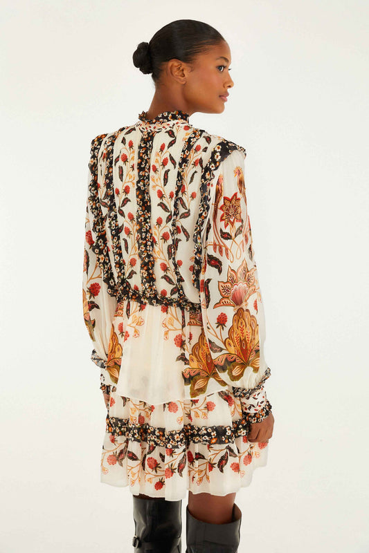 Dress 346118 Berry-Garden-Cream