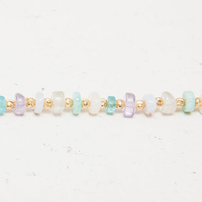 Necklace Anisha Multico-Amazonite