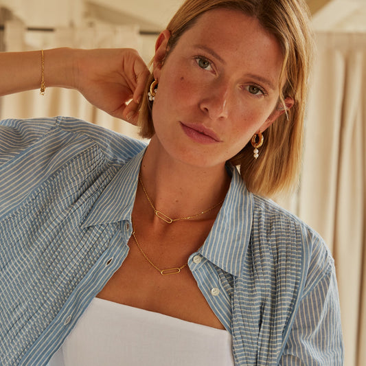 Earring Florencia Perle-Blanc