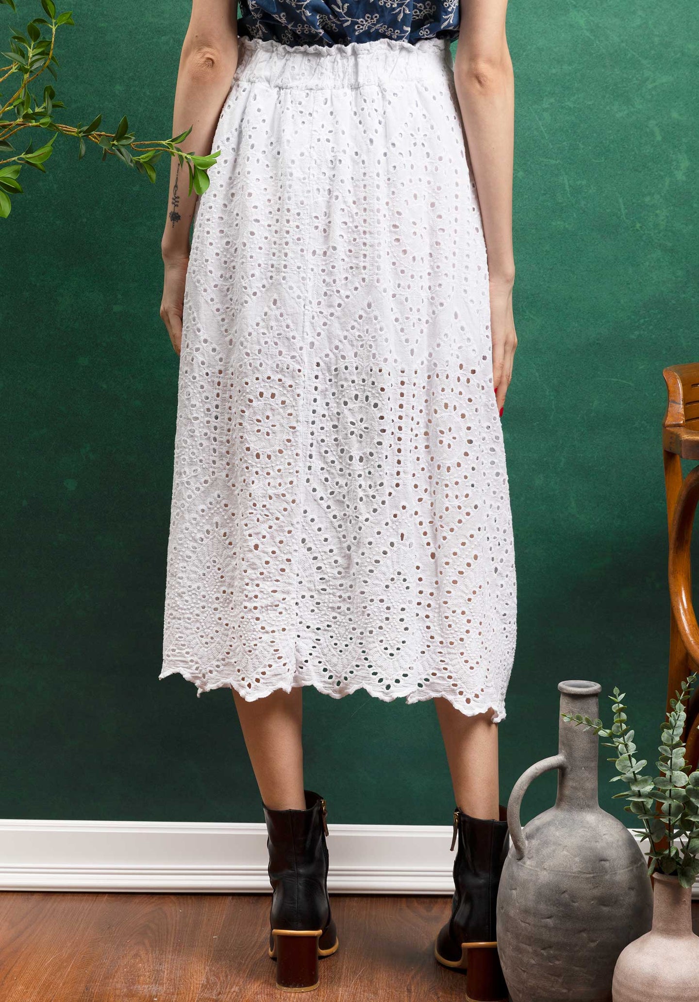 Skirt G2397sg White