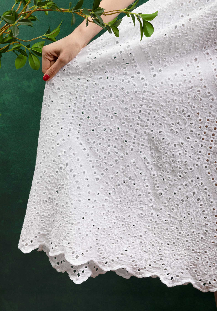 Skirt G2397sg White