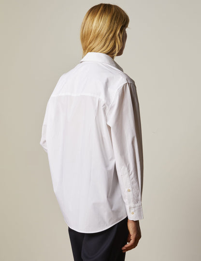 Shirt Delina Poplin Blanc