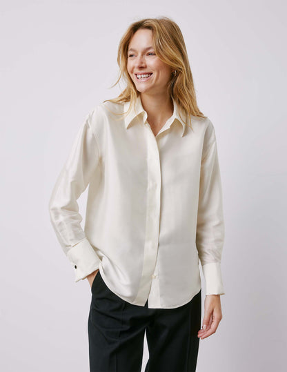 Shirt Irisa Cuffs Blanc