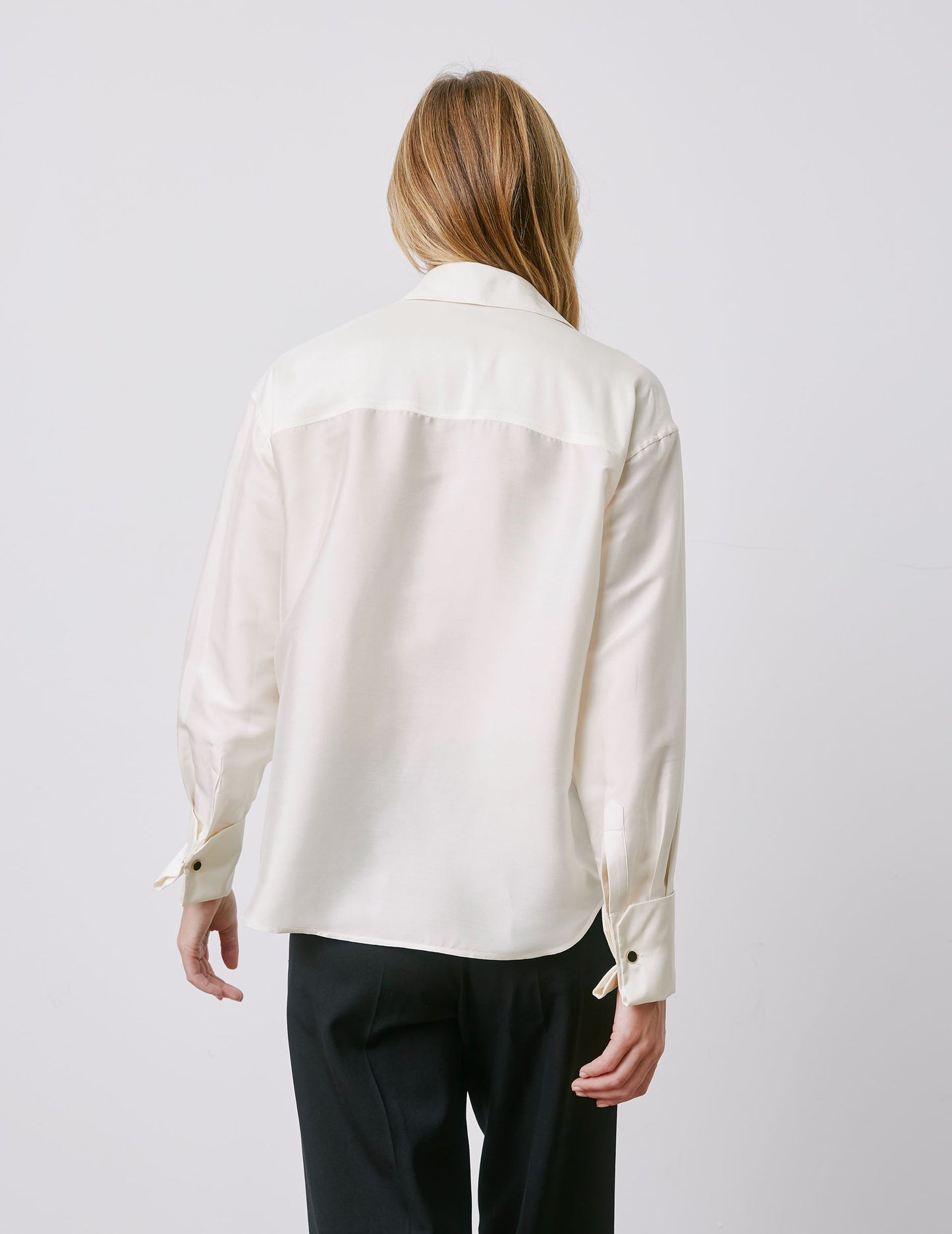 Shirt Irisa Cuffs Blanc