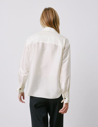 Shirt Irisa Cuffs Blanc