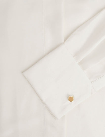 Shirt Irisa Cuffs Blanc