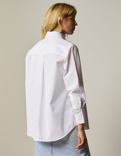 Shirt Mathilde Poplin Blanc