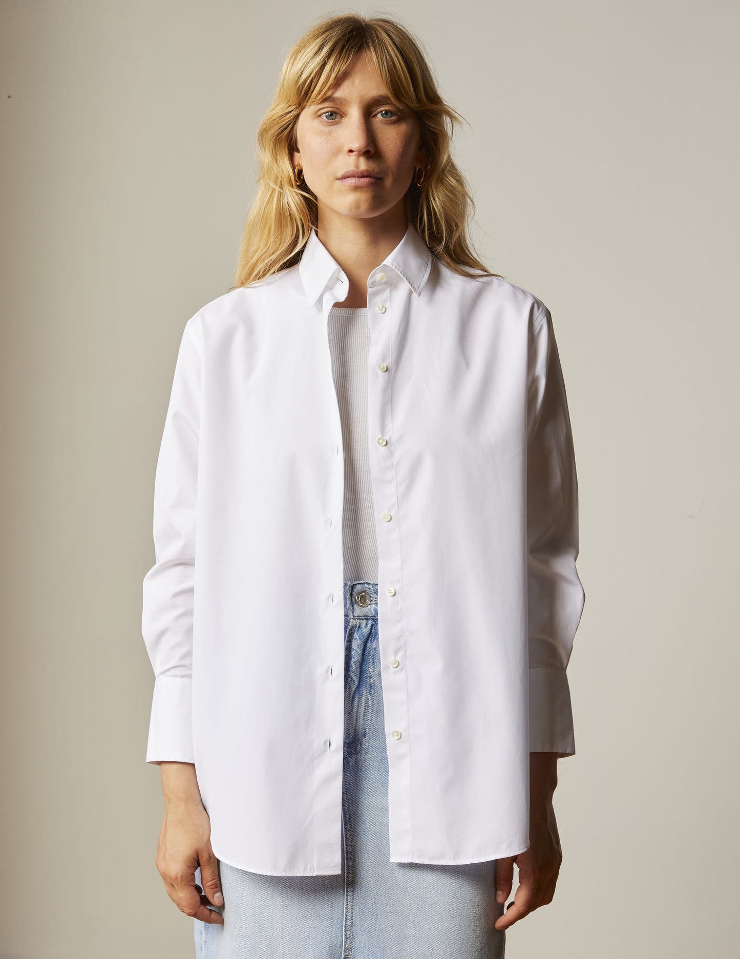 Shirt Mathilde Poplin Blanc