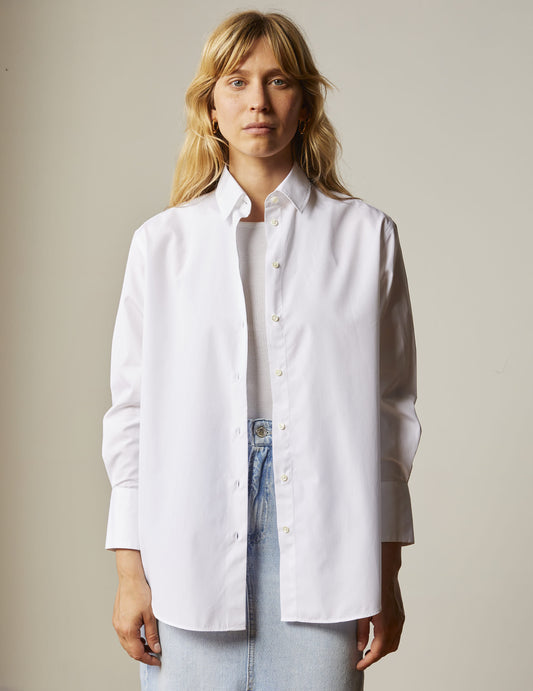 Shirt Mathilde Poplin Blanc