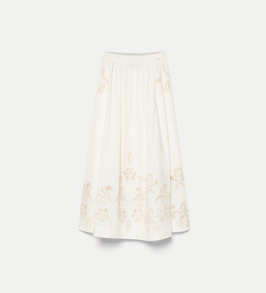 Skirt 14602_my Skirt Avorio