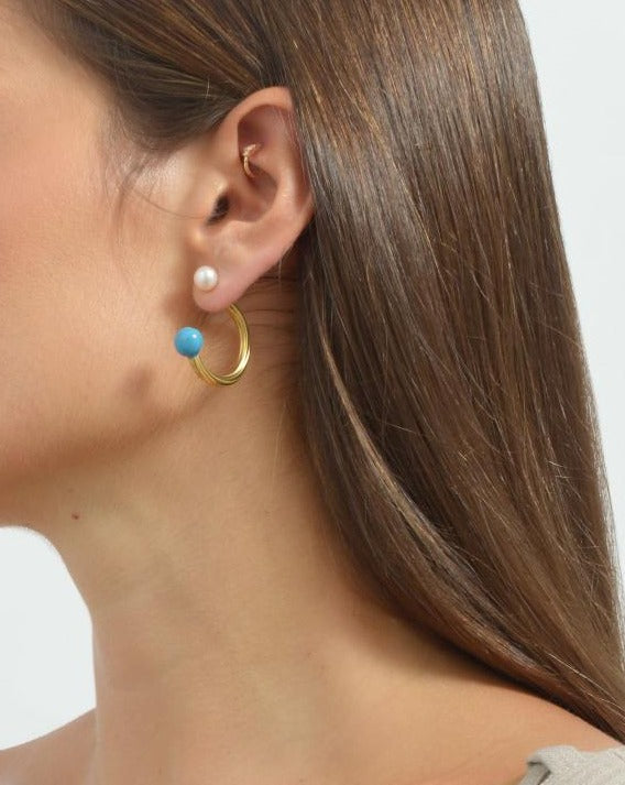 Earring Portobello Earri Blue