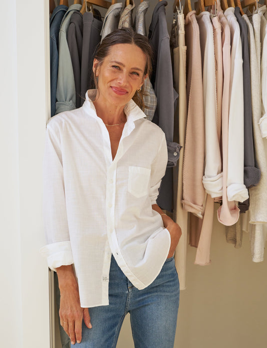 Shirt Eileen Casual Co Classic-White