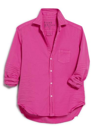 Denim Shirt Eileen Famous De Hot-Pink