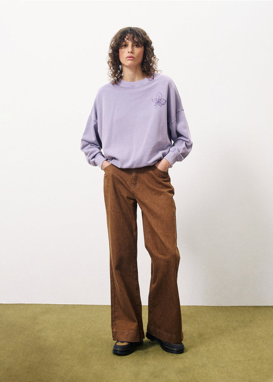 Sweatshirt Inc-24010 Leone Lilas