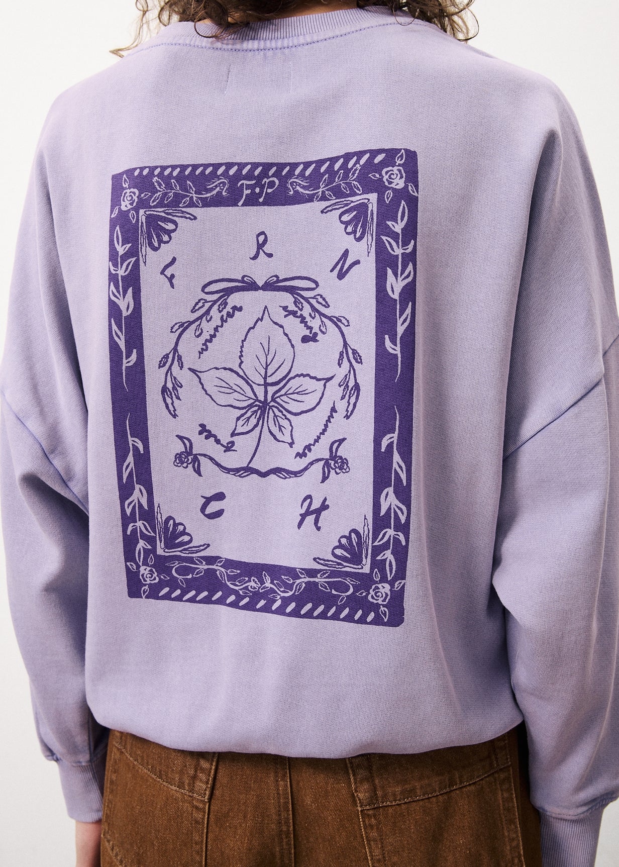 Sweatshirt Inc-24010 Leone Lilas